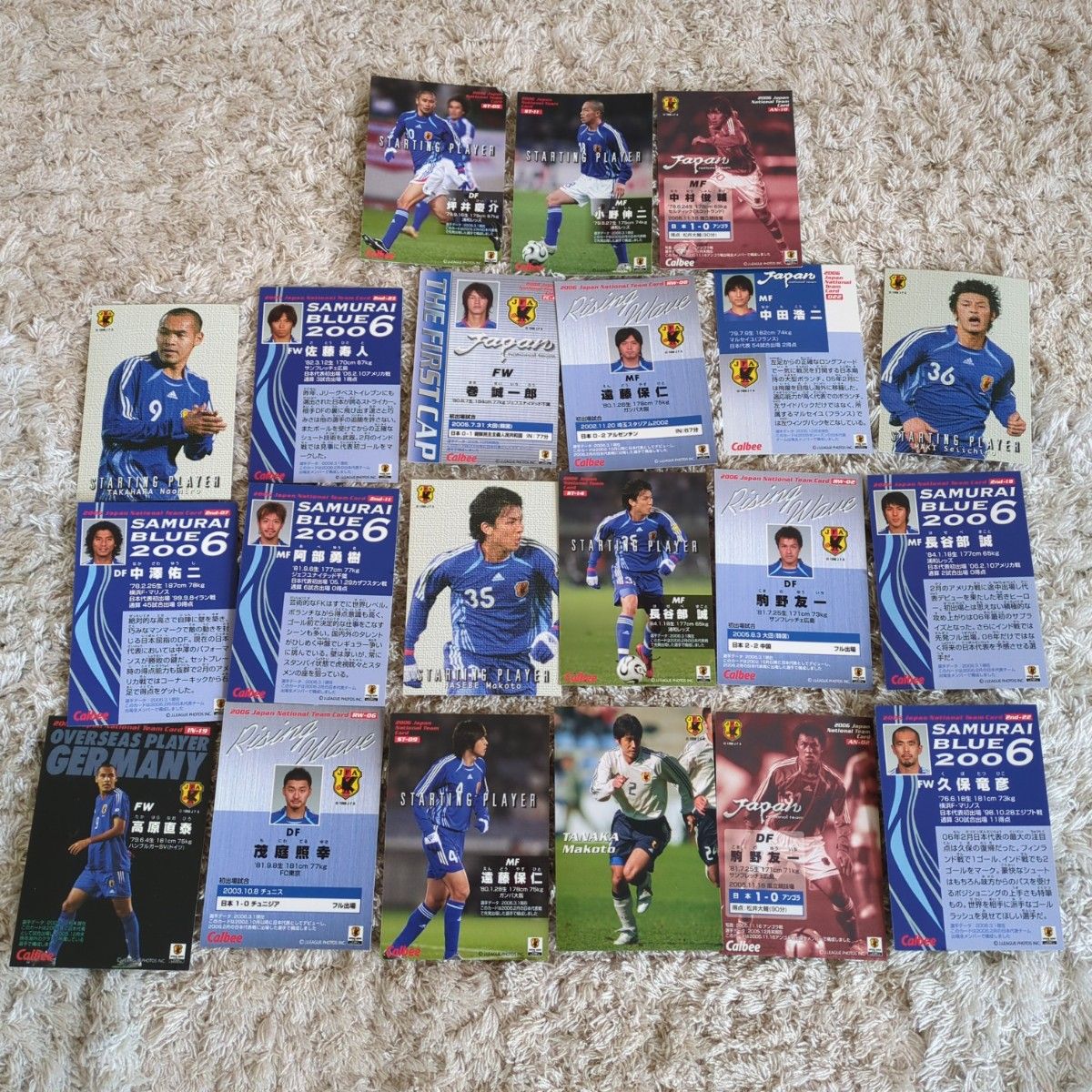 Jリーグカード カルビー サッカーチップスカード