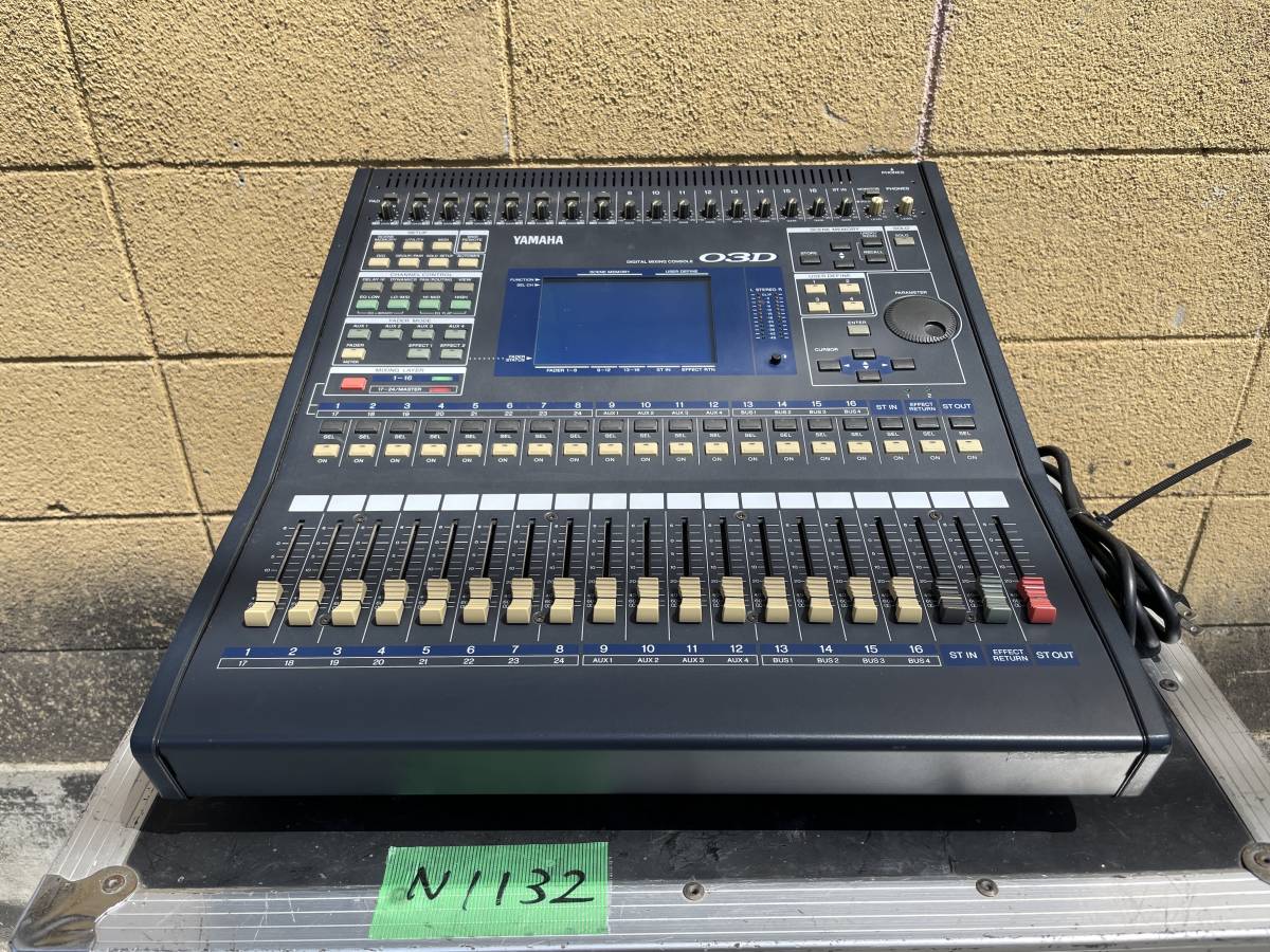 N1132】YAMAHA O3D ヤマハ デジタルミキサー 音出しOK 業務用 N1132】YAMAHA O3D ヤマハ デジタルミキサー 音出しOK 業務用
