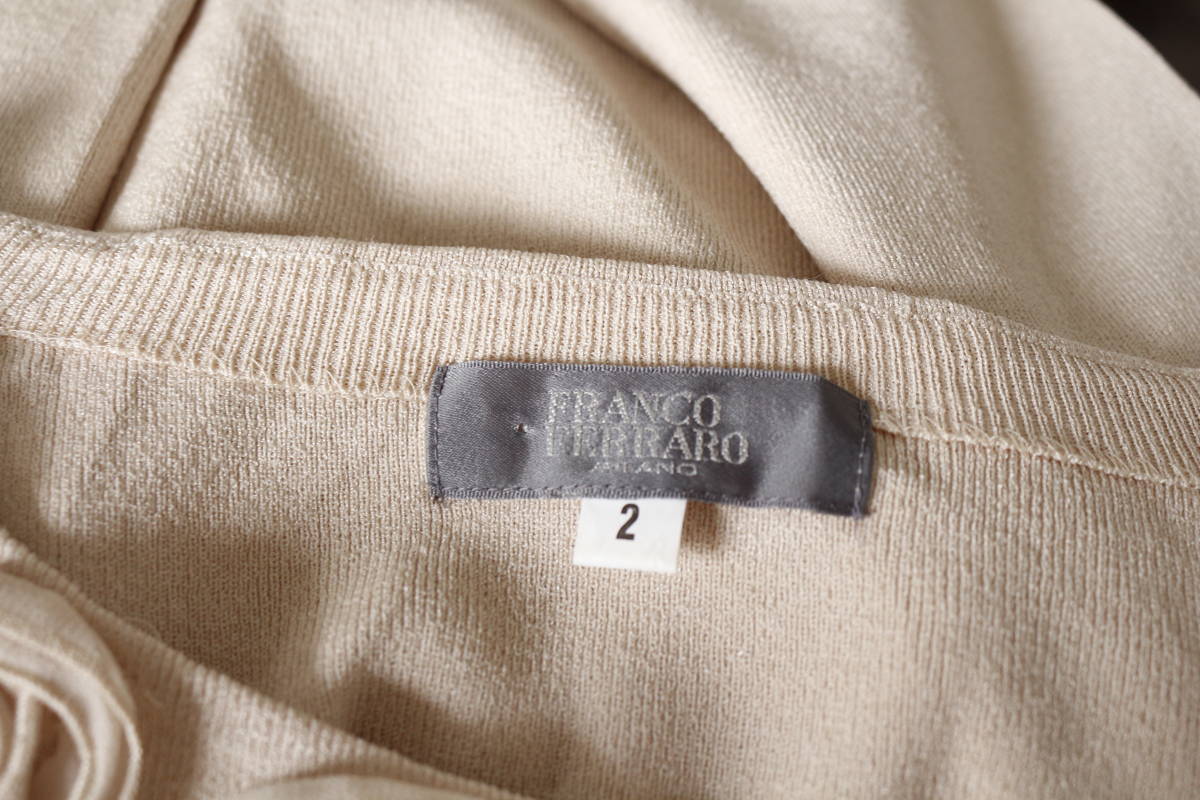 Franco Ferrara En ensemble Knit 2 / N 389    原文:フランコフェラーロ アンサンブルニット 2 /N389