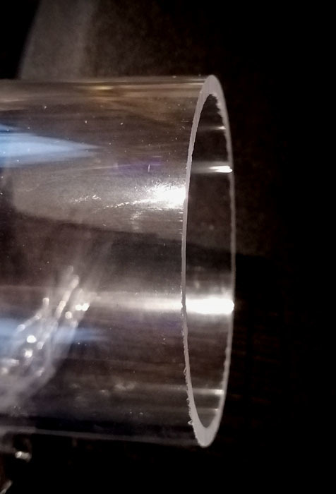  толстый акрил труба диаметр 60mm ( внутренний диаметр 54mm)32cm 1 шт. аквариум аквариум cusomize камера шланг внешний фильтр 