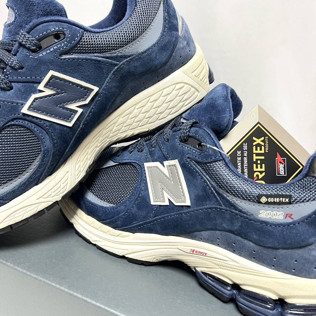 27 5cm 新品 2002R ゴアテックス ネイビー GORETEX 防水 NEWBALANCE