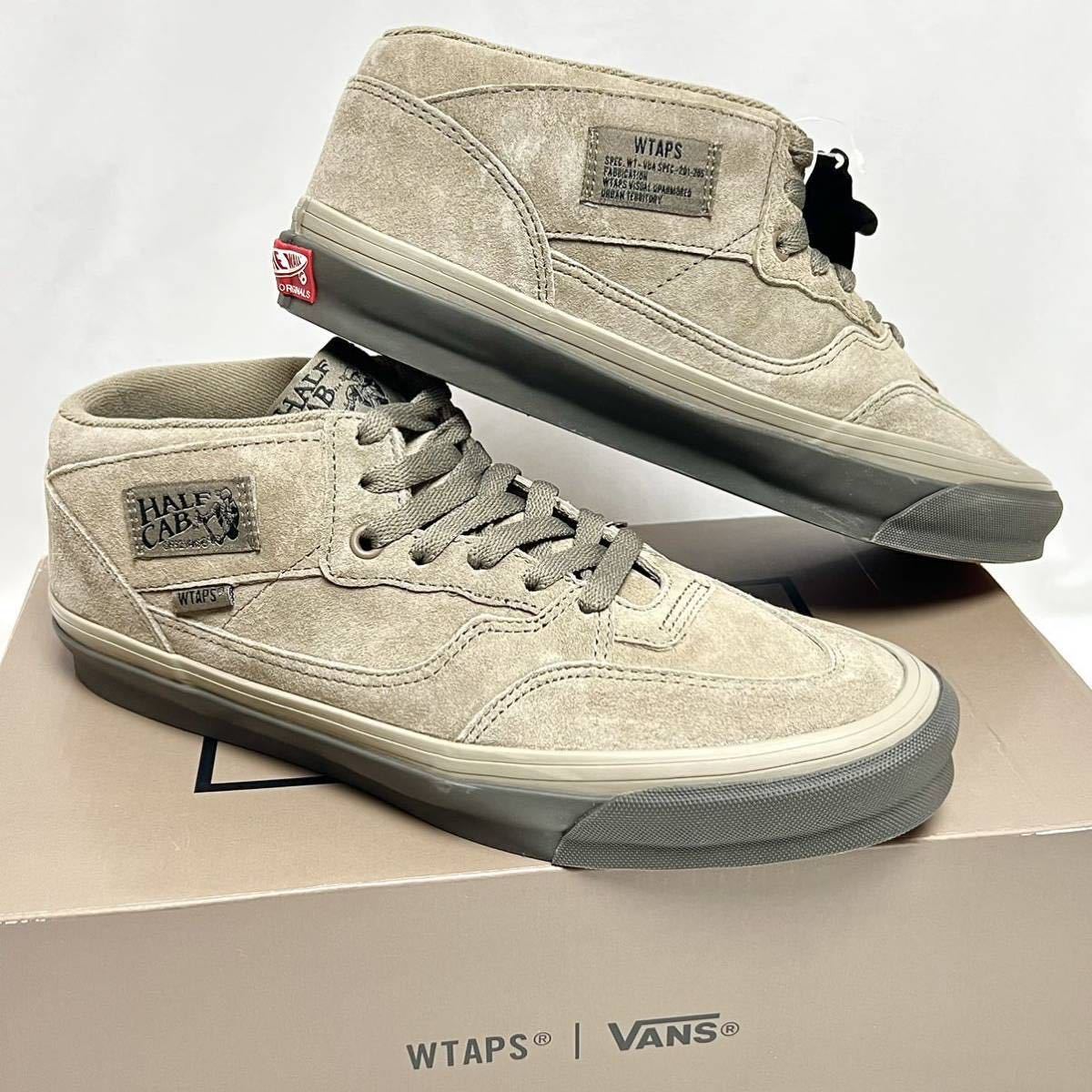 27cm 新品 WTAPS × VANS VAULT コラボ スニーカー OG Half Cab LX ハーフ キャブ ダブルタップス ヴァンズ  ボルト W)TAPS バンズ 限定