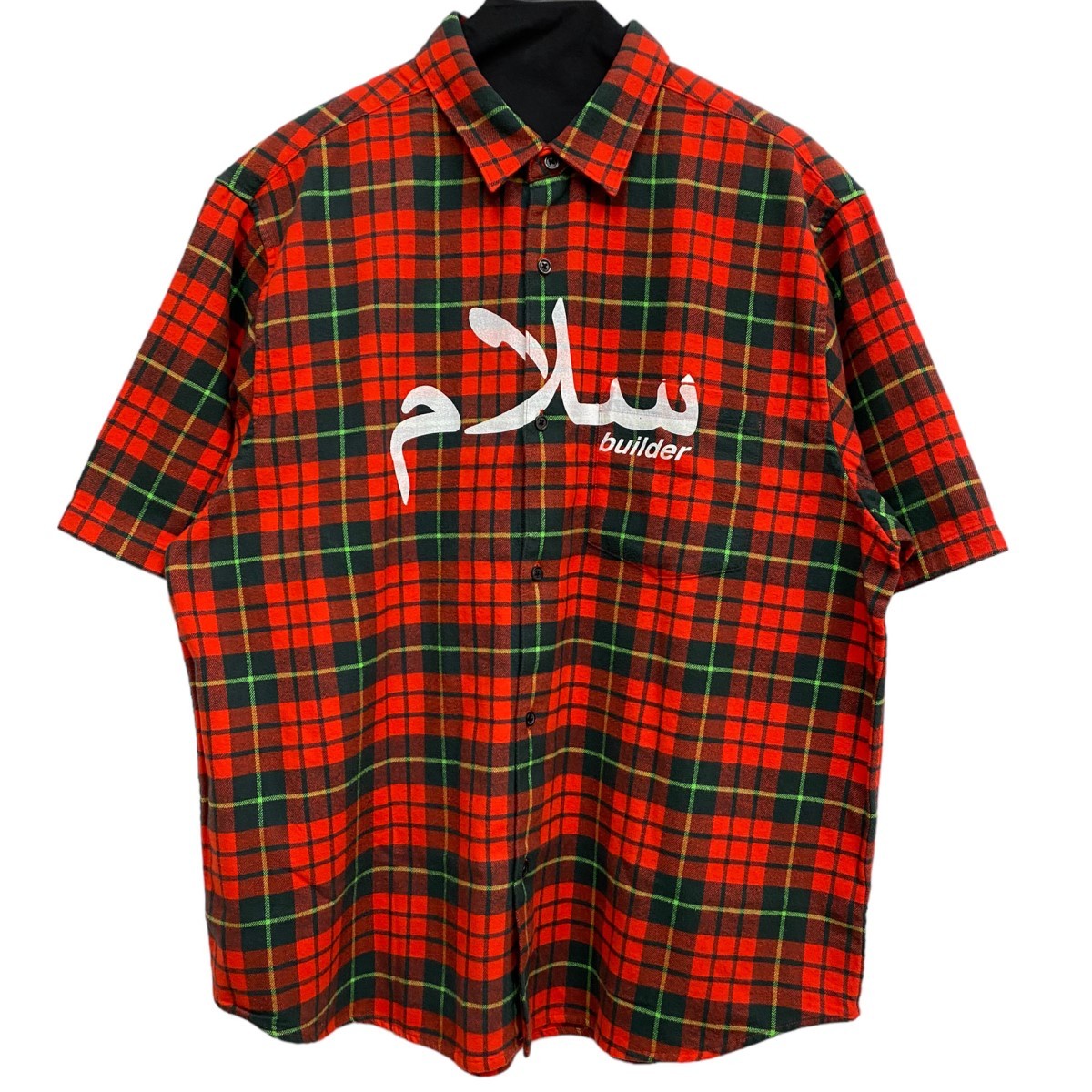 Supreme×UNDER COVER　 23SS Flannel Shirt Arabic Logoフランネルロゴチェックシャツ 商品番号：8069000092202