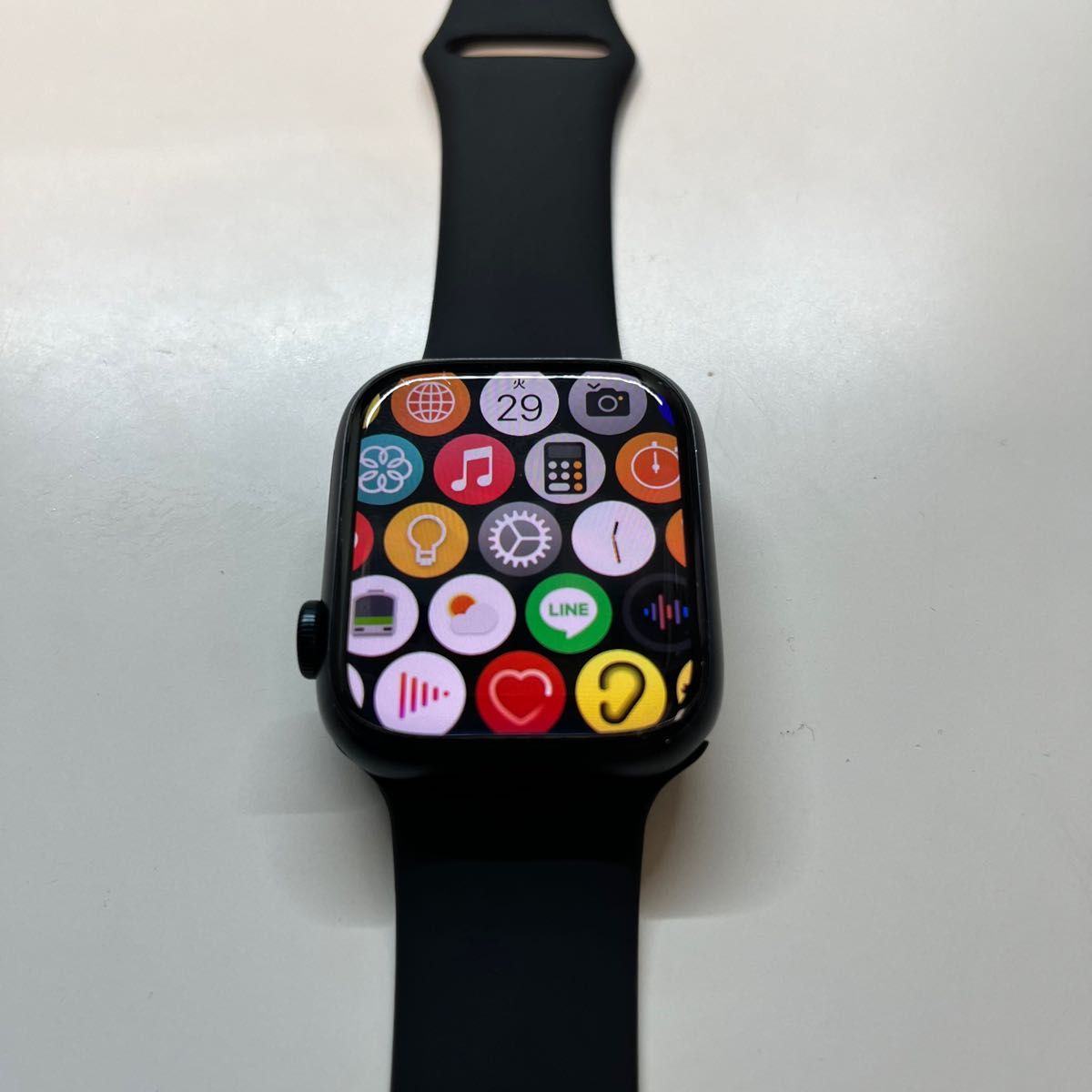 Apple Watch8 GPSモデル 45mm アルミニウム ミッドナイト-