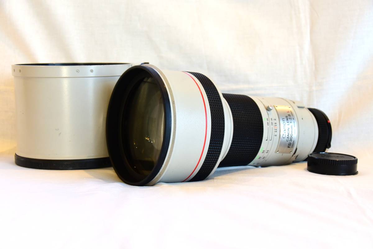 ★希少品★動作確認済み★キャノン Canon New FD 300mm F2.8 L 望遠レンズ #303G3850_画像1