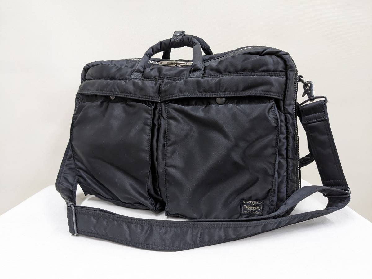 超高品質で人気の PORTER/ポーター/TANKER BRIEFCASE/タンカー/ブリーフケース×バックパック×ハンドバッグ/大容量 3WAY ブリーフケース、書類かばん 超高品質で人気の PORTER/ポーター/TANKER BRIEFCASE/タンカー/ブリーフケース×バックパック×ハンドバッグ/大容量 3WAY ブリーフケース、書類かばん