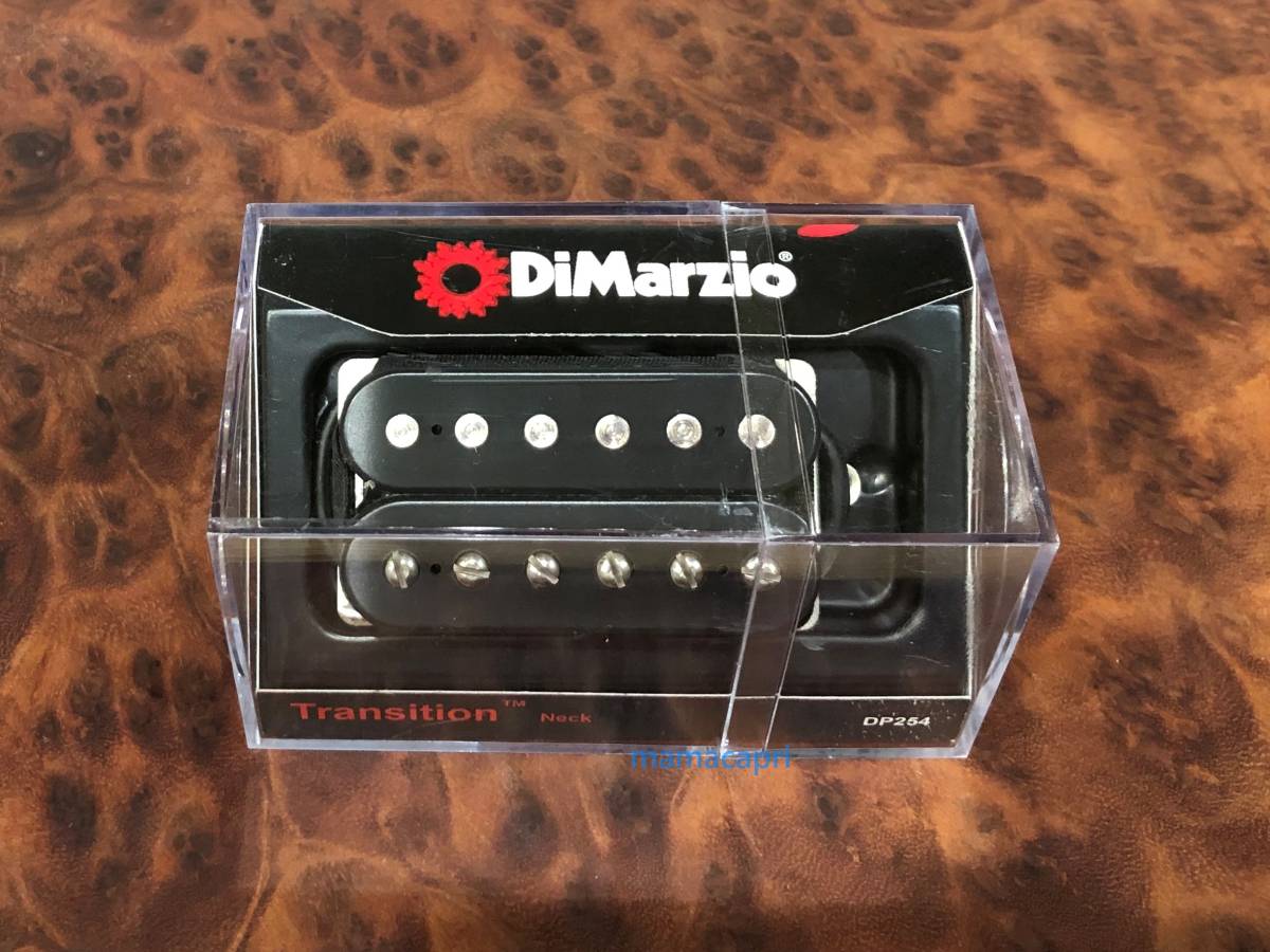 新品 Dimarzio DP254BK Black Transition フロント Neck側 Pickup Steve Lukather スティーブ ルカサー ディマジオ ピックアップ ブラック