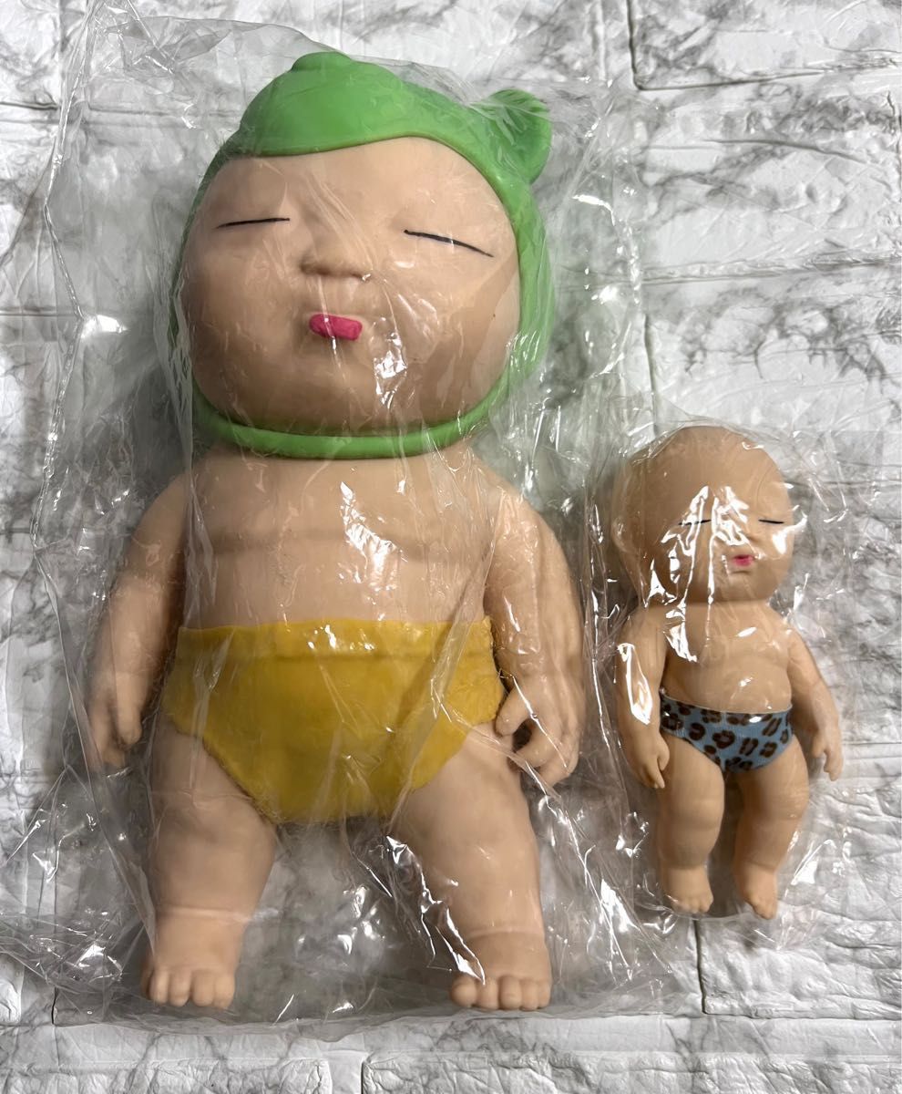 2体セット【新品】アグリーベイビーズ ①BIGサイズ25cm ② 2体セット【新品】アグリーベイビーズ ①BIGサイズ25cm ②