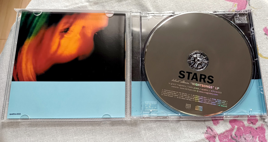 【STARS】NIGHTSONGS LP 日本盤CD 帯付き This Charming man ギターポップ インディーポップ スターズ ナイトソングス QUATTRO-033_画像2