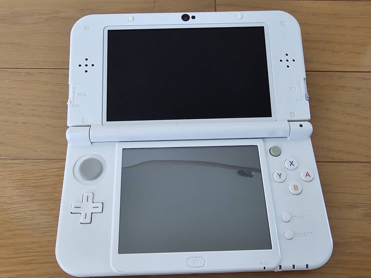 Newニンテンドー3DS LL パールホワイト 本体のみ ジャンク扱い