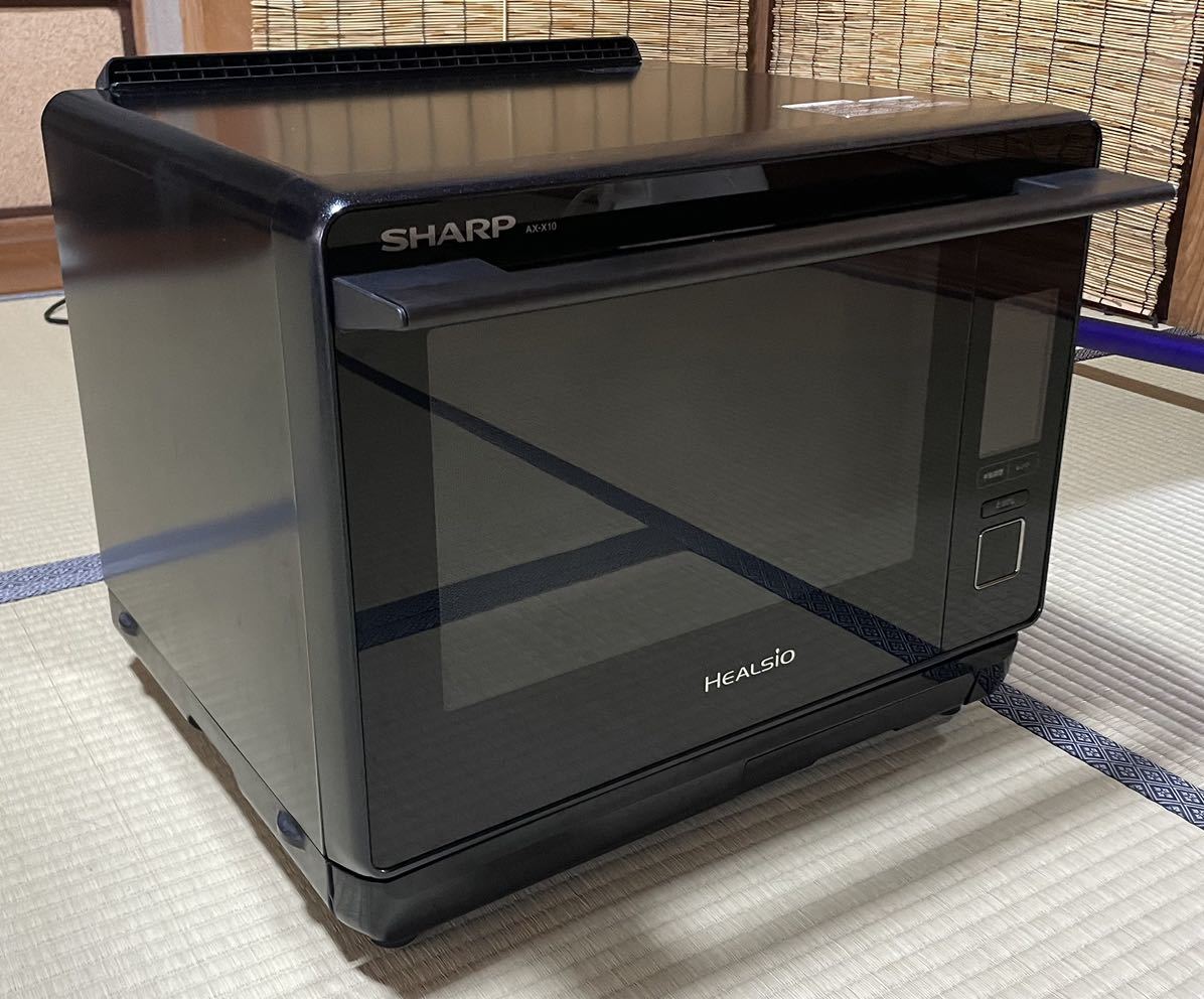 注目の福袋！ 中古 SHARP ヘルシオ 過熱水オーブン AX-X10 使用少なく