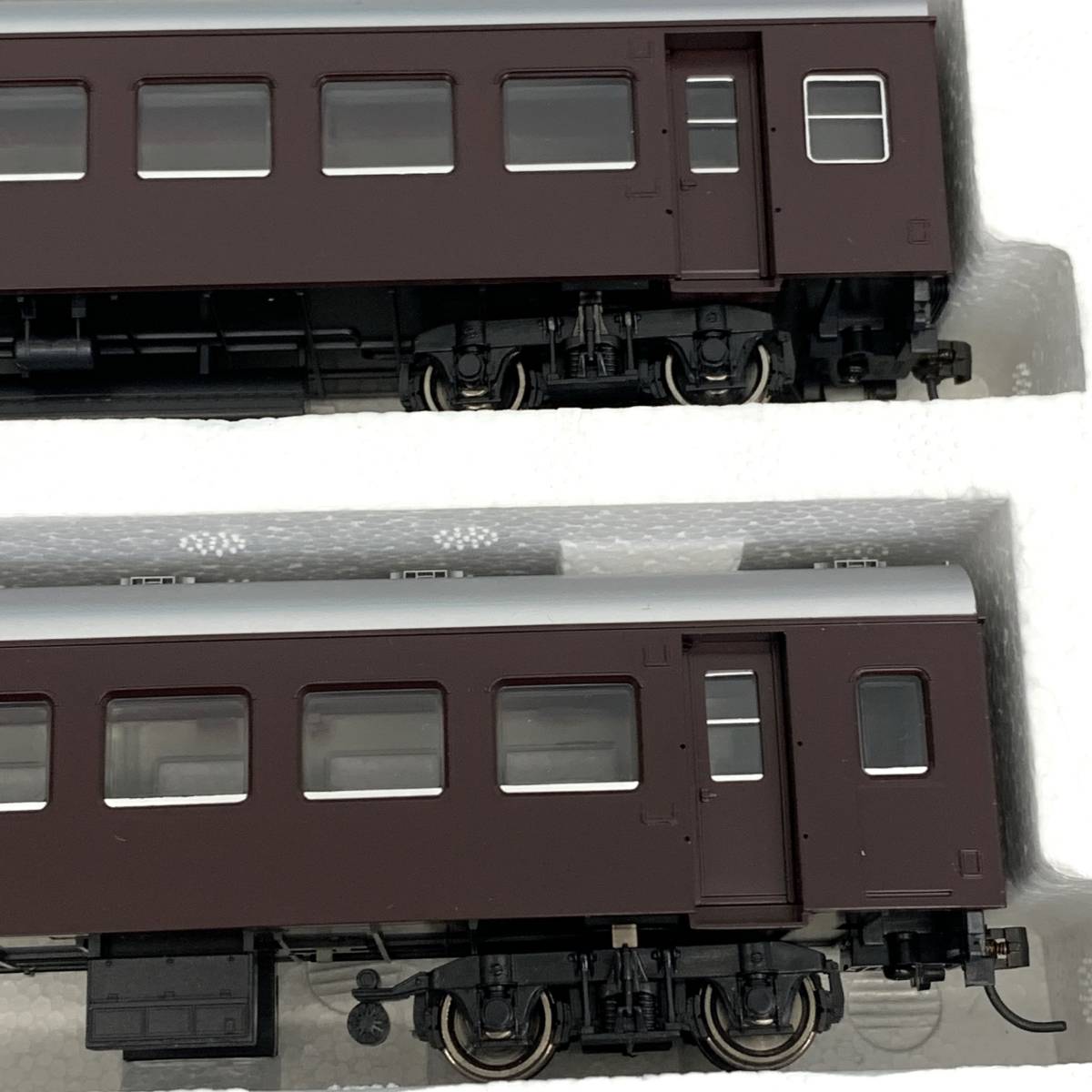 正規取扱店 鉄道 未走行 茶色 セット ナハフ 座席車 系