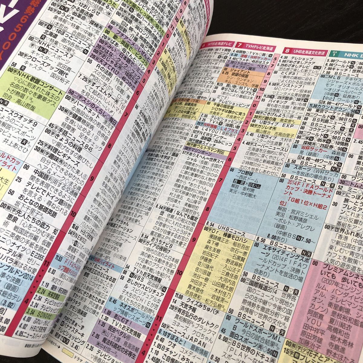 リ48 TVガイド 2014年8月発行 テレビガイド 関東 ジャニーズ 雑誌 新聞 ガイド ドラマ 映画 番組表 BS SMAP アニメ 芸能 歌手 音楽 _画像4