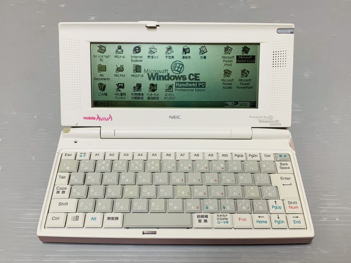その他 NEC mobile Aviva MC/R330-A1 Windows CE Yahoo!オークション - NEC モバイルギア アビバ Mobile Gear