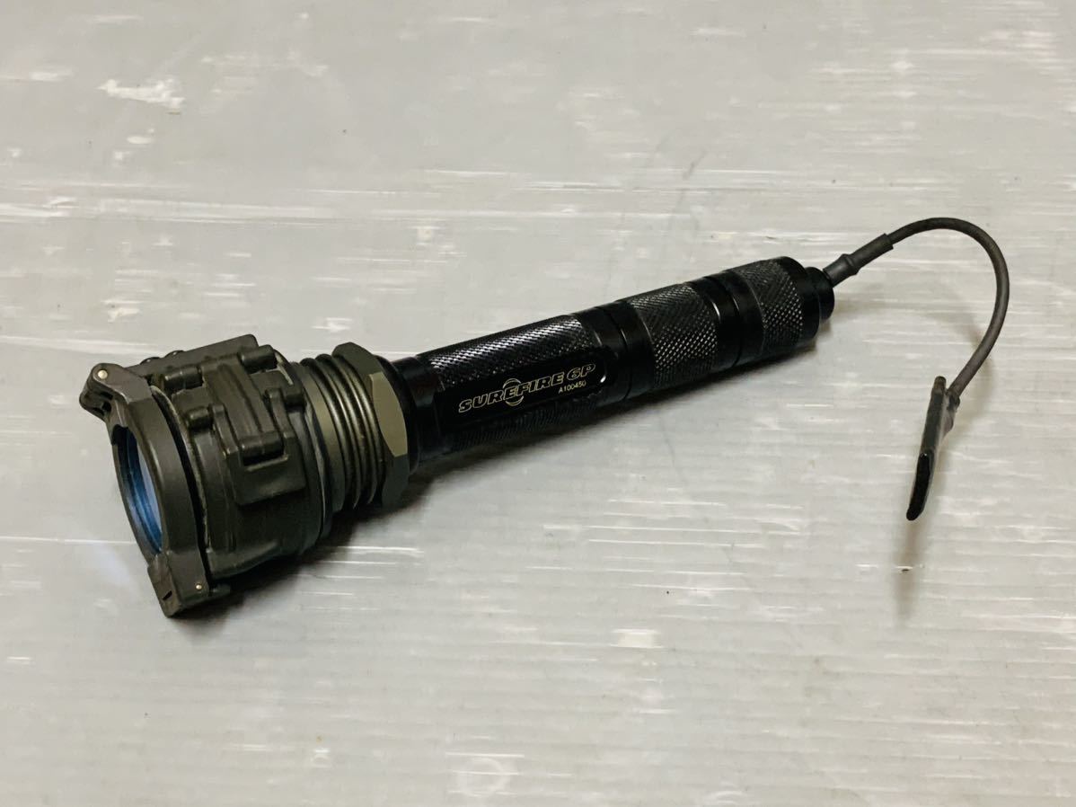 SUREFIRE 6P シュアファイア シュアファイヤ フラッシュライト 懐中電灯 LEDハンディライト A100450 動作確認済み　_画像4