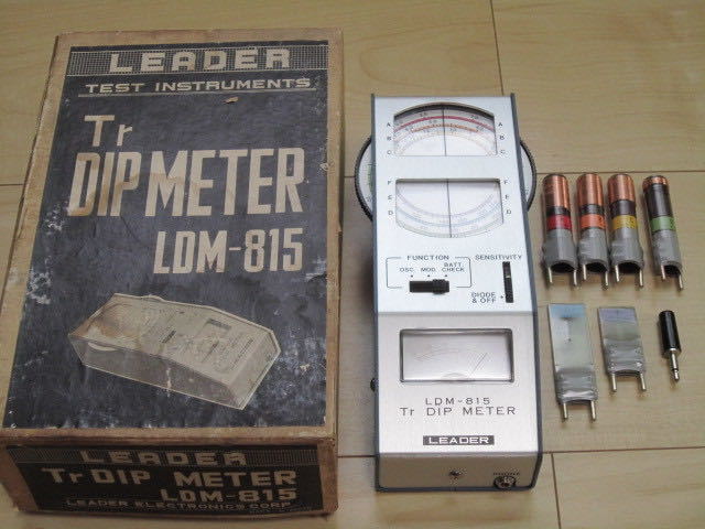 ☆LEADER リーダー電子☆ディップメーター☆LDM-815 Tr DIP METER