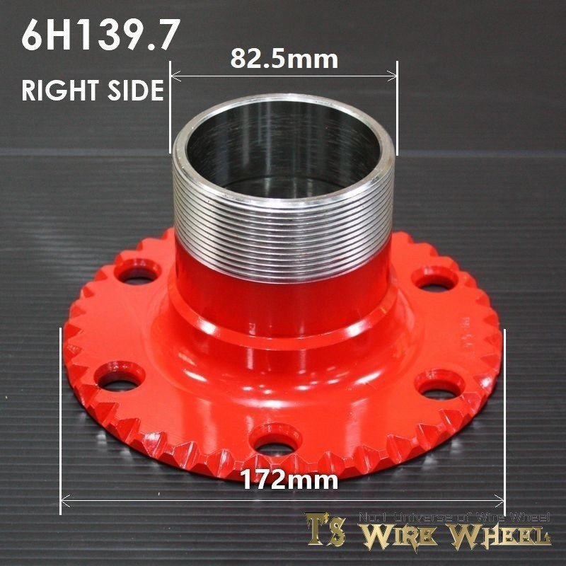 ワイヤーホイール T's WIRE タワーアダプター 6穴（6H139.7） 1個　＜D21/D22/ダットサン/ダットラ/B2200＞_画像8