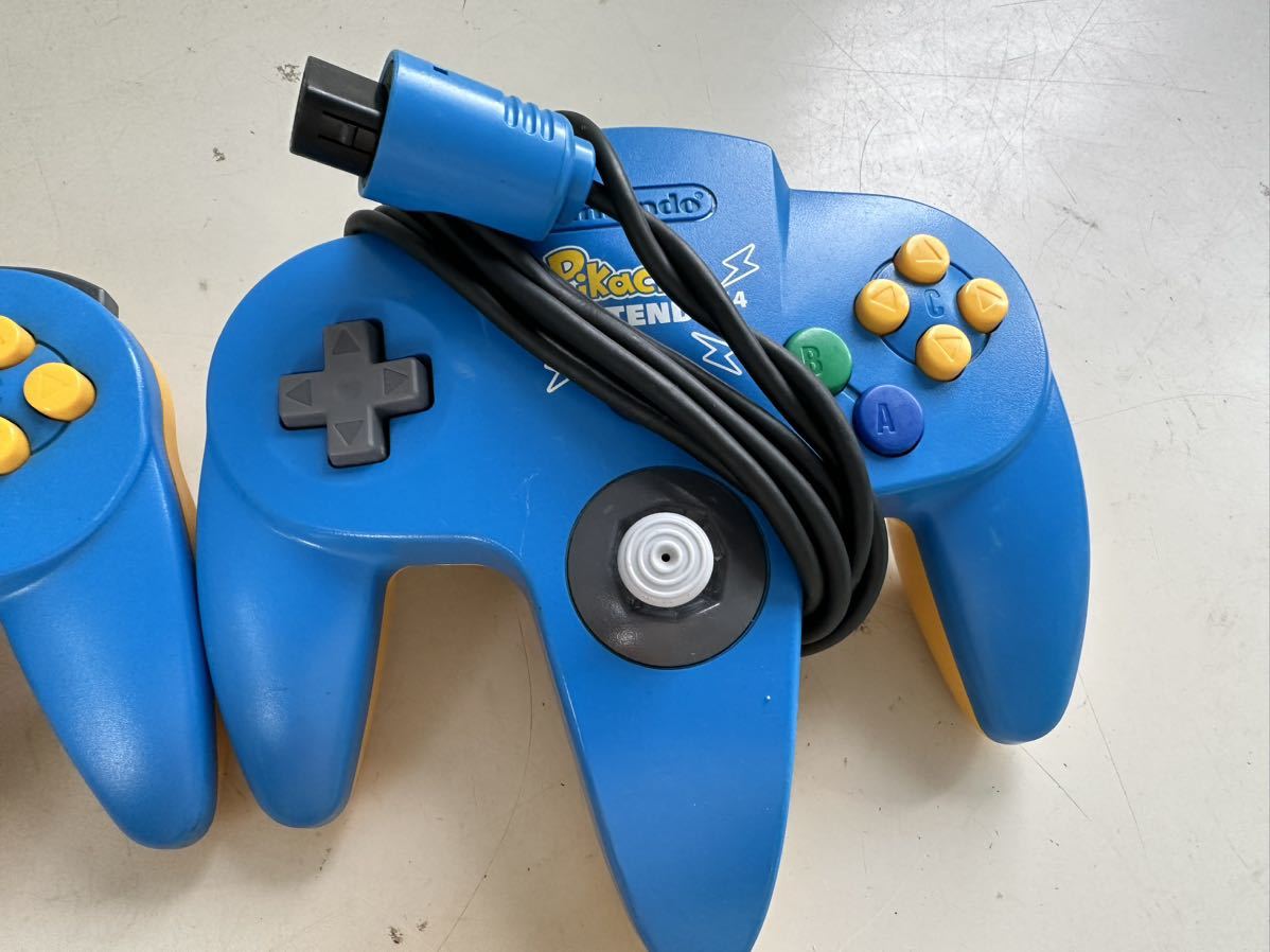 任天堂64 ピカチュウ コントローラー NUS-005 5個 動作未確認 9 任天堂64 ピカチュウ コントローラー NUS-005 5個 動作未確認 9