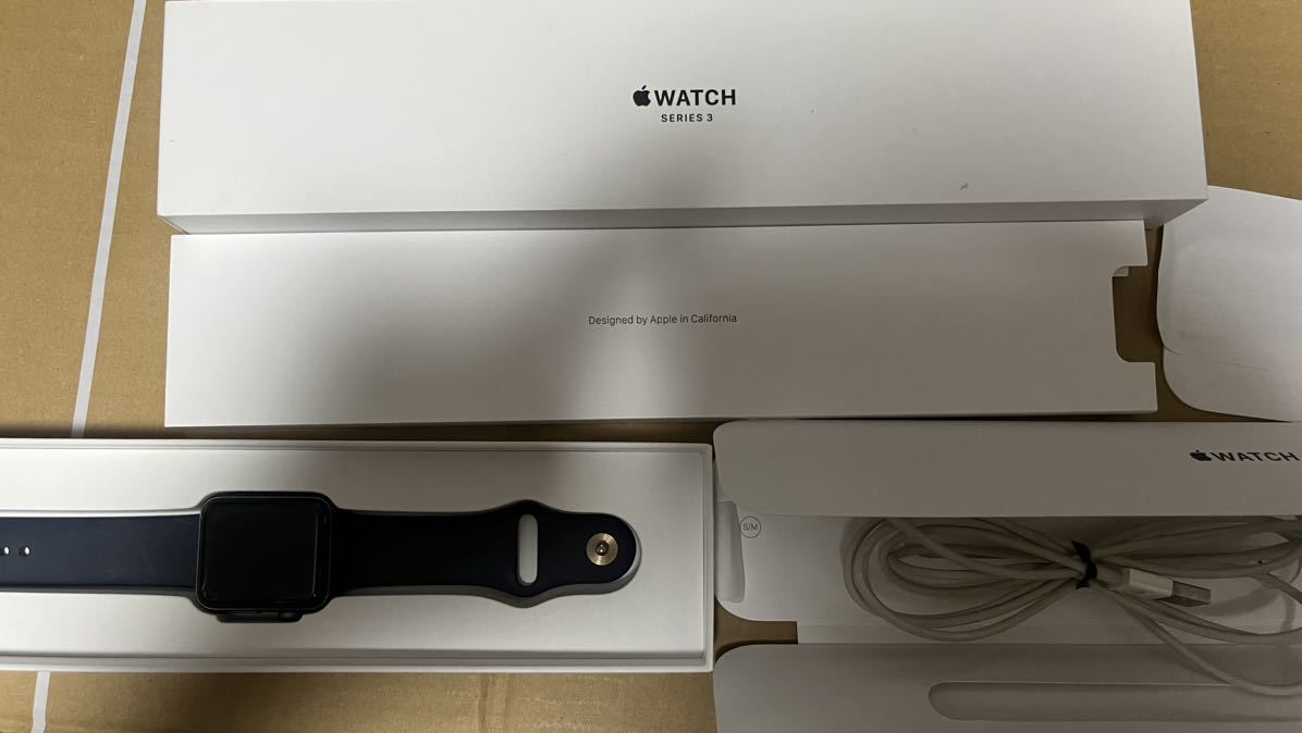 Apple Watch Series 3 42mm スペースグレイ-