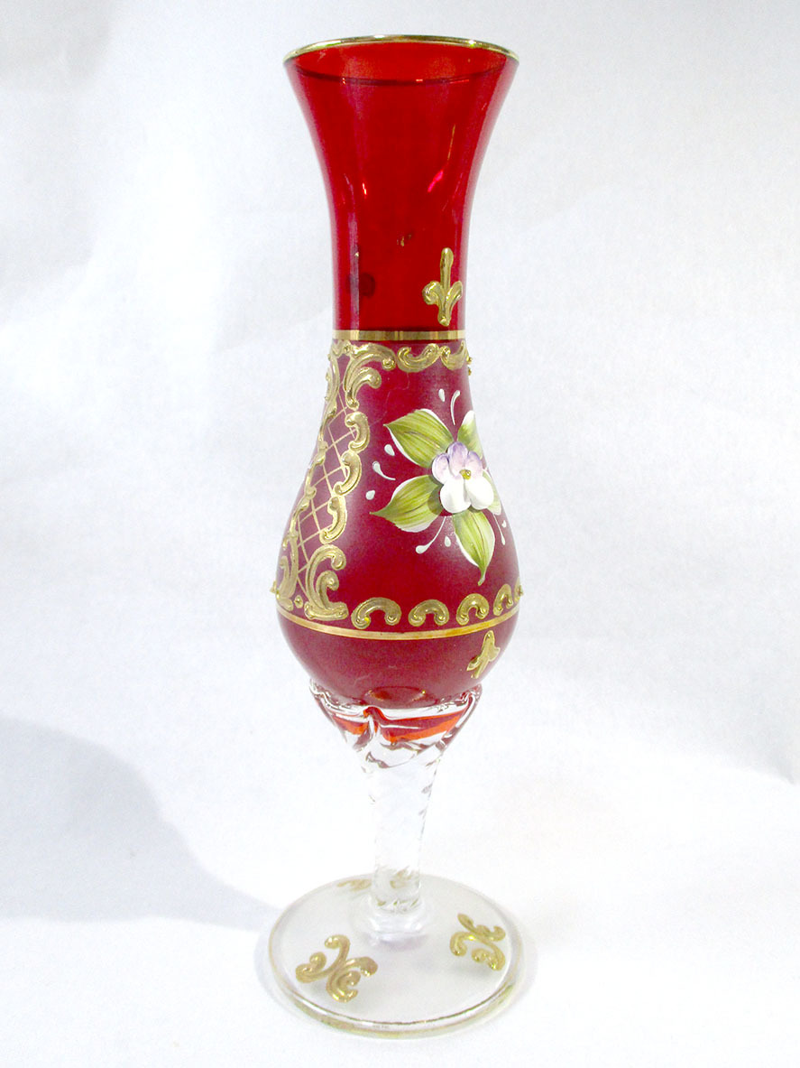 * Venetian glass one wheel .. vase *S10629