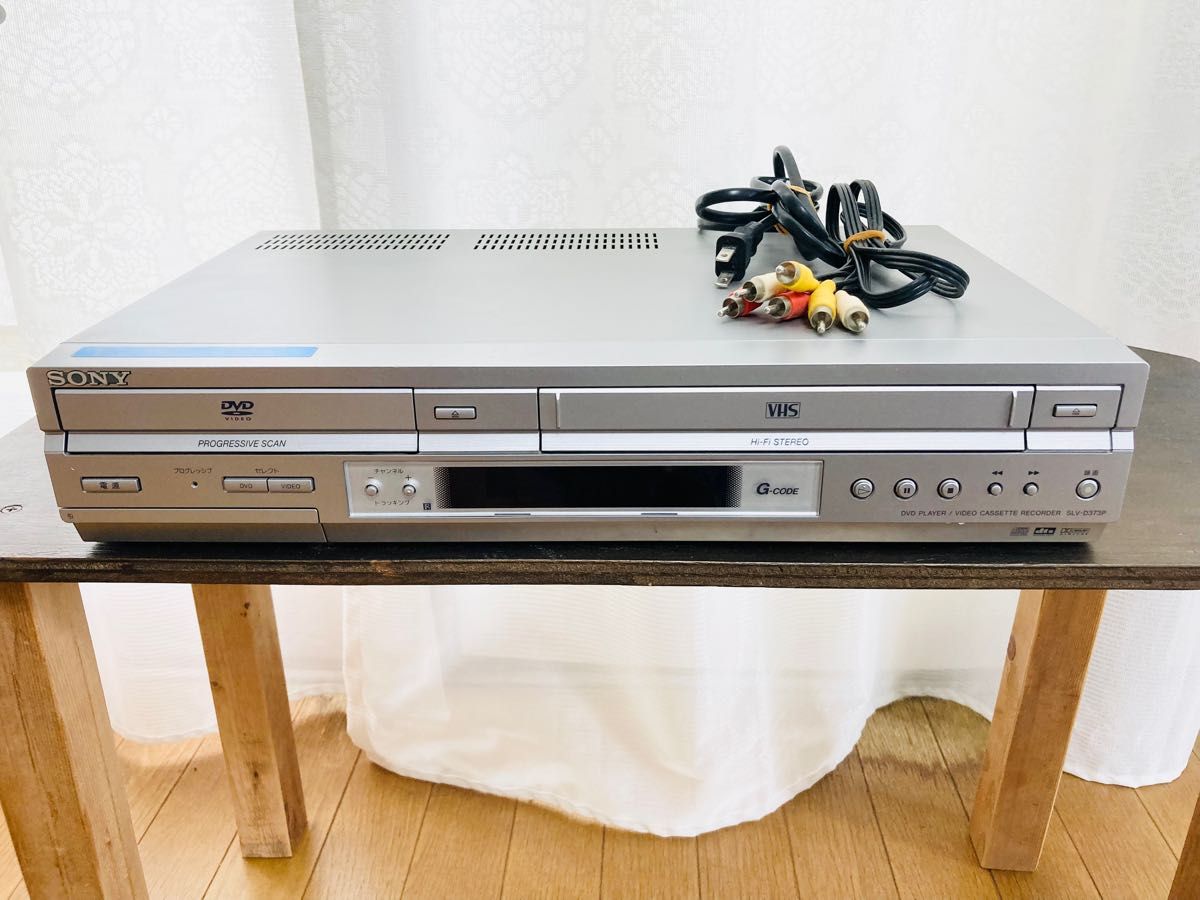 SONY SLV-D373P DVDレコーダー VHSビデオ - 映像機器