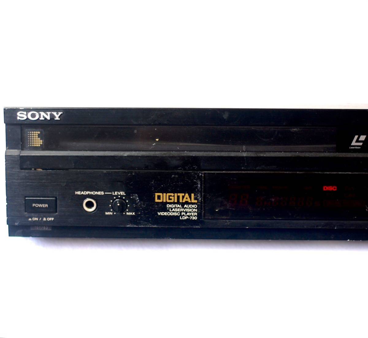 z183 LD player free shipping [Sony LDP-730] laser disk Sony JUNK