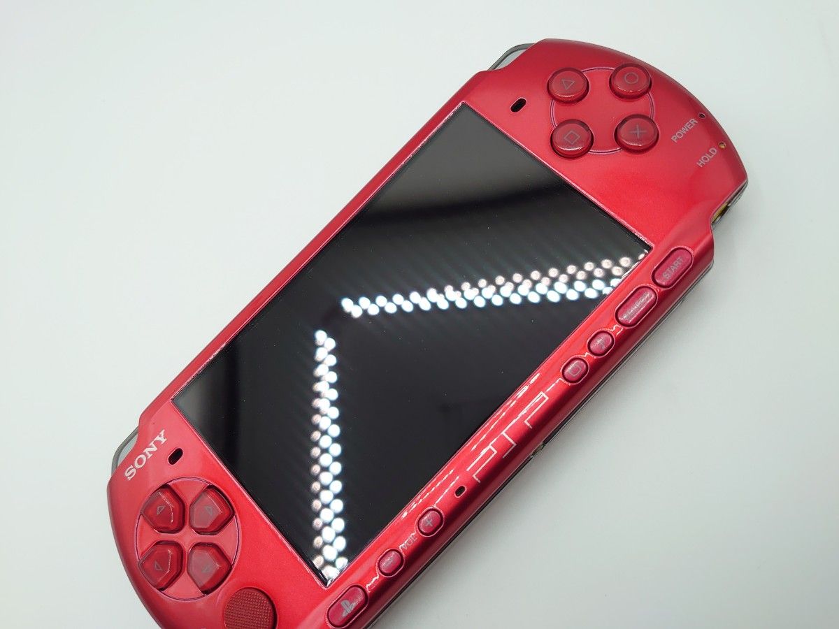 psp 3000 本体 sony レトロゲーム ソニー ラディアントレッド psp 3000 本体 sony レトロゲーム ソニー ラディアントレッド