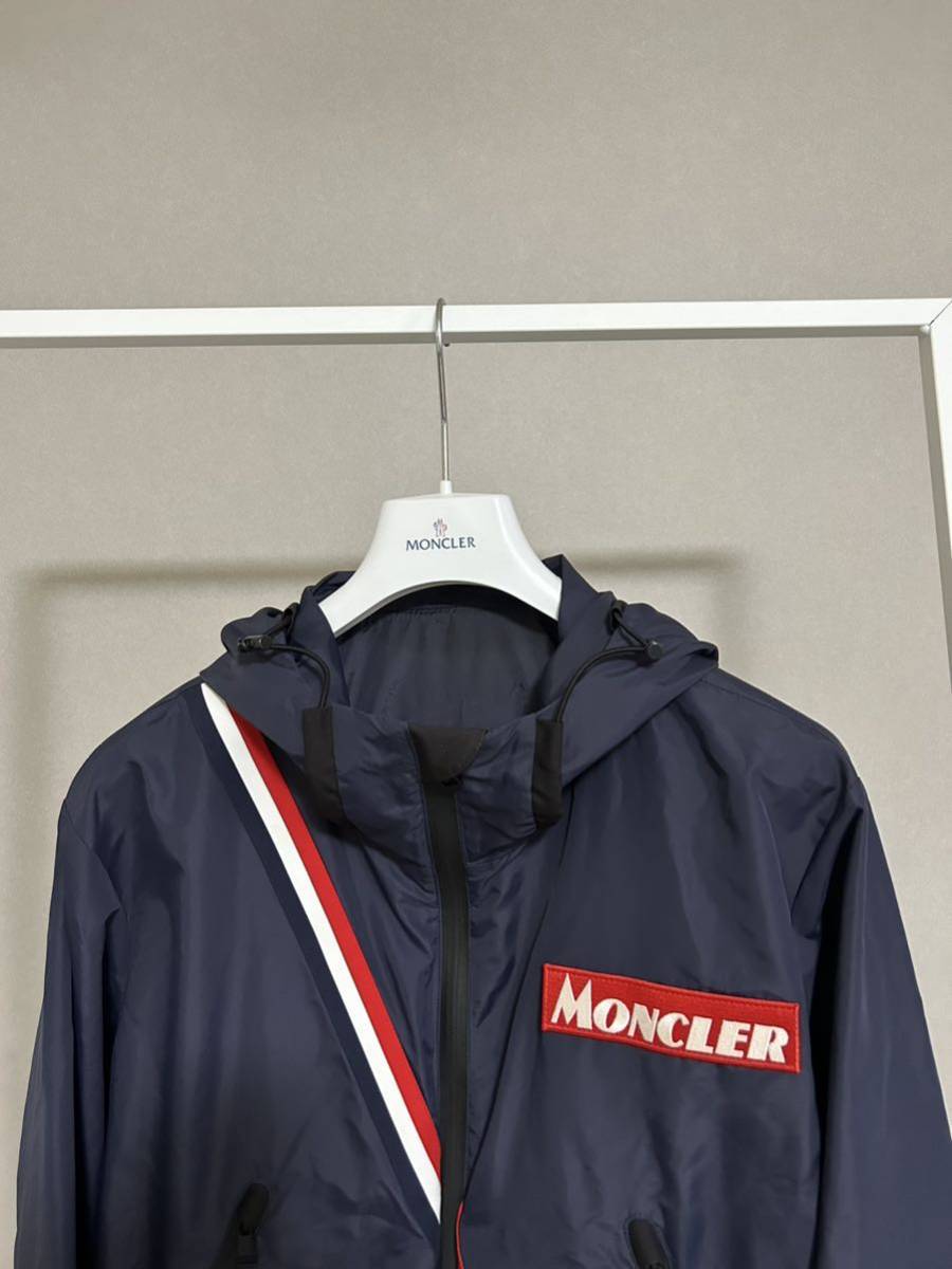 モンクレール MONCLER size1 ビッグロゴフードブルゾン 正規品