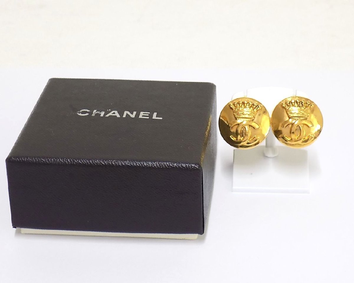 新しい到着 1T638□□CHANEL シャネル ヴィンテージ イヤリング ピアス