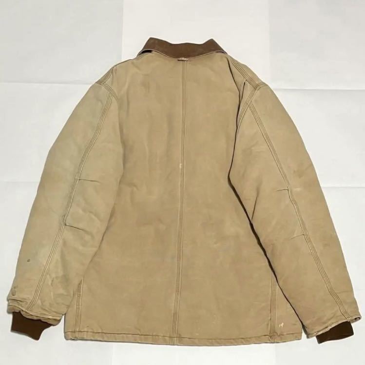 【大人気】Carhartt　カーハート　ダックジャケット　キルティング　ブランドロゴ　オーバーサイズ　ビッグシルエット　中綿　VINTAGE　90s_画像3