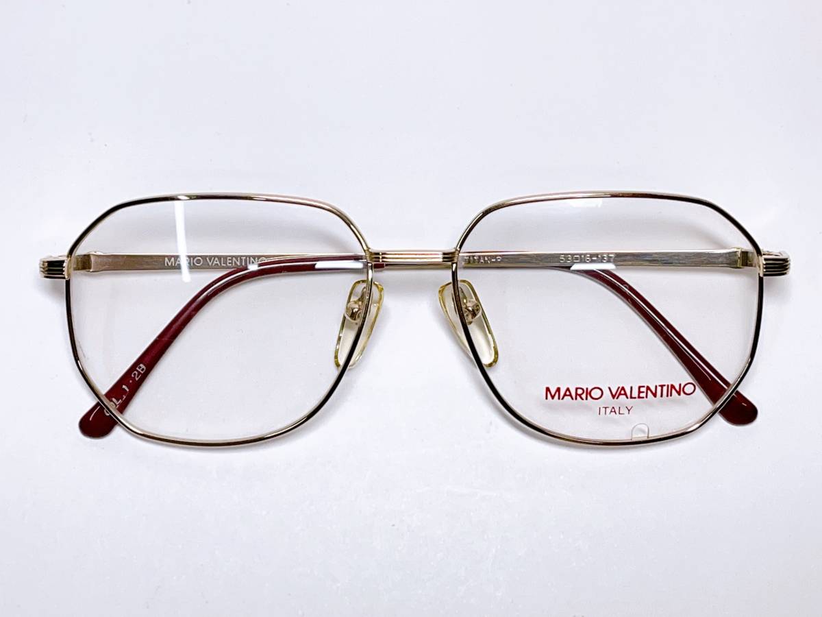 マリオバレンチノ MARIO VALENTINO メガネ チタン 軽量 TITAN 女性用