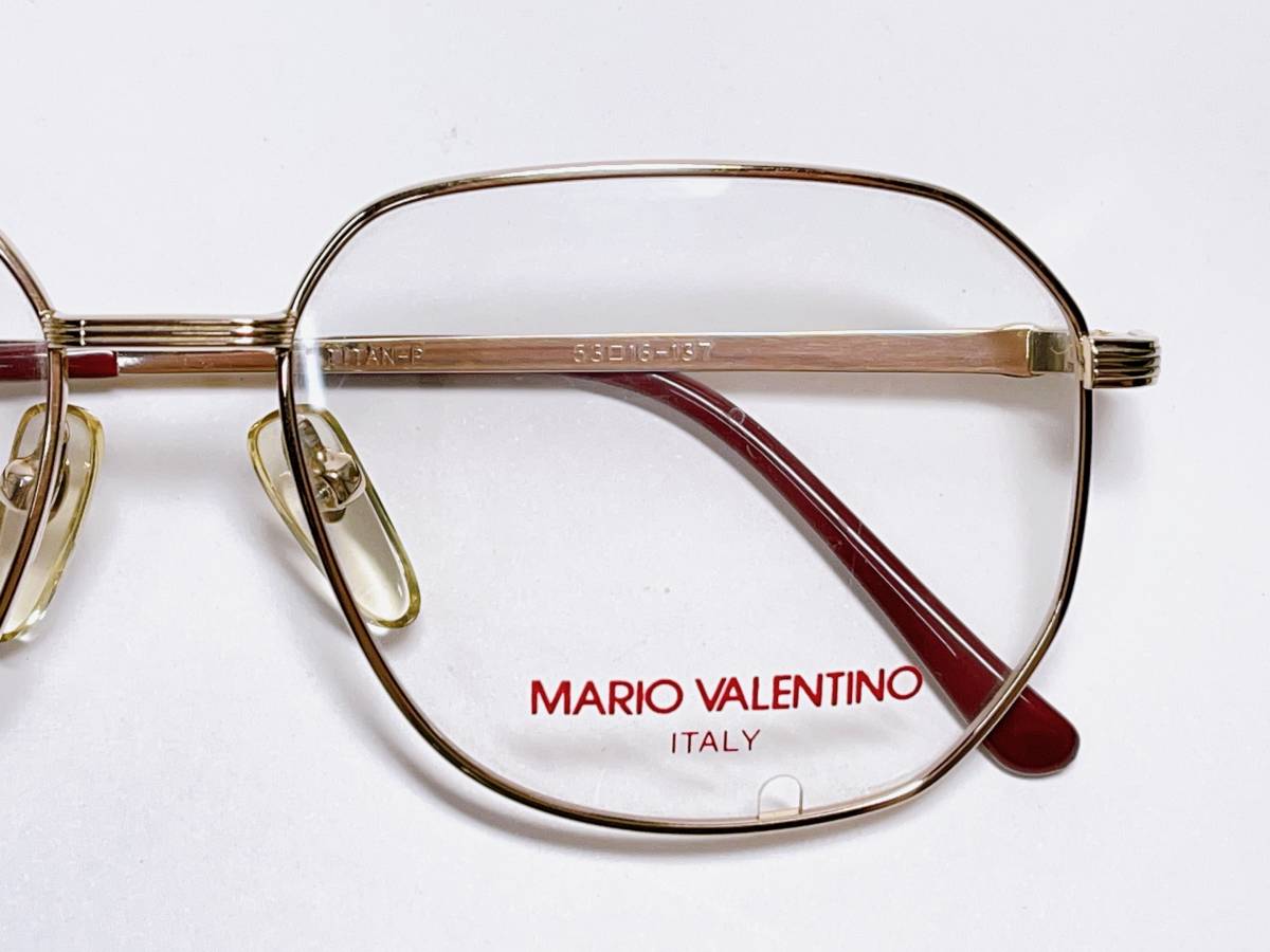 マリオバレンチノ　MARIO　VALENTINO　メガネ　★　チタン　軽量　TITAN　眼鏡　★　女性用　メガネフレーム_画像5
