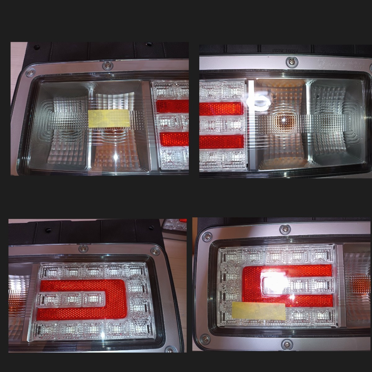 中古品 日野 純正 テールランプ 左右セット HINO KOITO220-15281 中古品 日野 純正 テールランプ 左右セット HINO KOITO220-15281