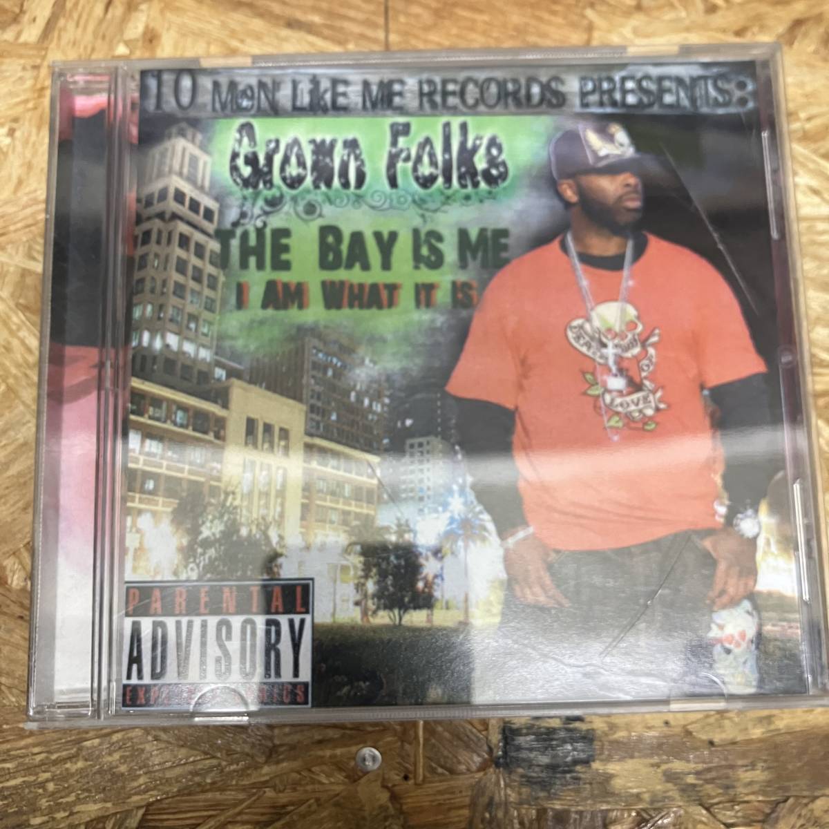 シ● HIPHOP,R&B GROWN FOLKS - THE BAY IS ME アルバム CD 中古品_画像1