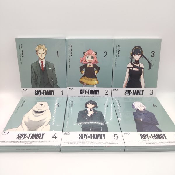 【新品・送料無料】☆SPY×FAMILY Vol.1~6 全6巻セット Blu-ray ☆