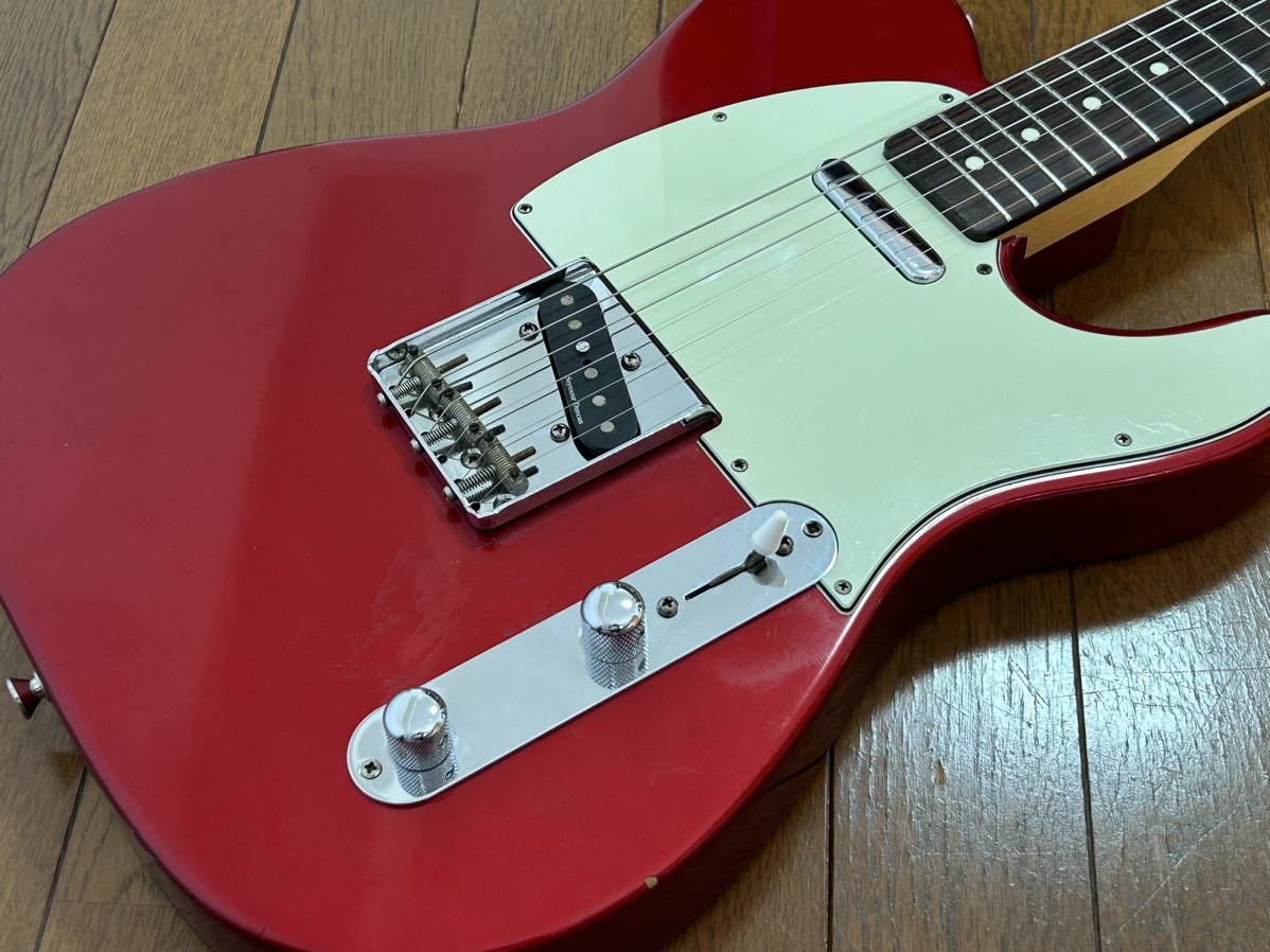 [GT]Seymour Duncan Traditional Seriesセイモア・ダンカン・トラディショナル・テレキャスター キャンディアップルレッド ESP製 超貴重品_画像3