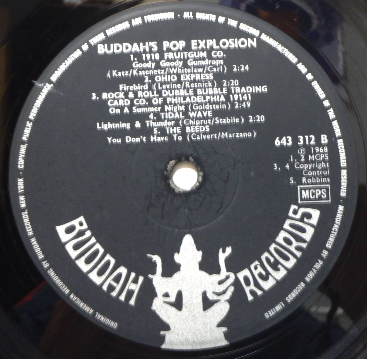 【MP071】V.A.(BUDDAH)「Buddah’s Pop Explosion」, 68 UK Compilation/Original　★ビート/ポップ・ロック/サイケ/プログレ_画像5