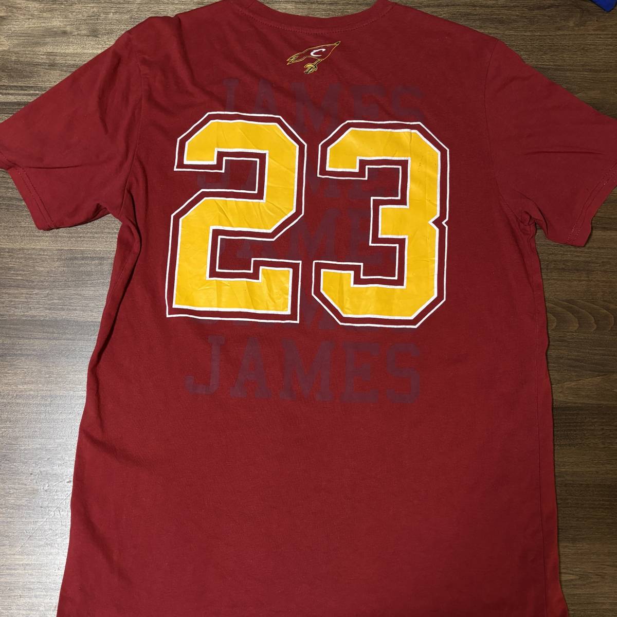 ◎クリーブランド・キャバリアーズ レブロン・ジェームズ Tシャツ Cleveland Cavaliers LeBron James shirtの画像1