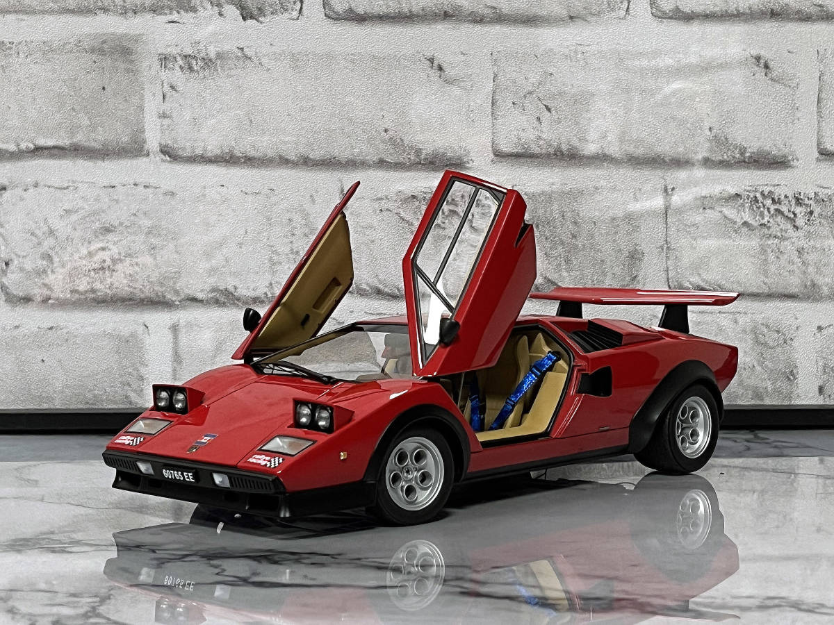 注目ショップ (RED) EDITION WORF WALTER LP500S COUNTACH LAMBORGHINI