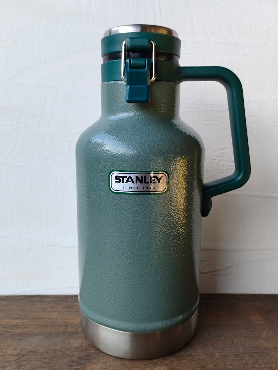 送料無料【旧ロゴ】スタンレー STANLEY ステンレス製 真空 断熱 グロウラー グリーン 1.9L