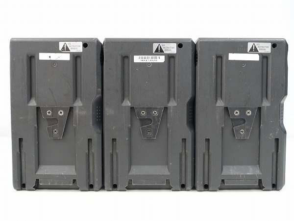 SONY バッテリーチャージャー BC-L120 / バッテリー BP-L90A 3台付き *385969 970_画像7