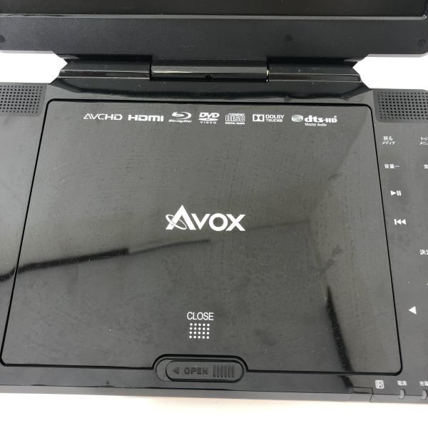 満点の ポータブル 【送料無料】AVOX ブルーレイ AA0712小2110/0822