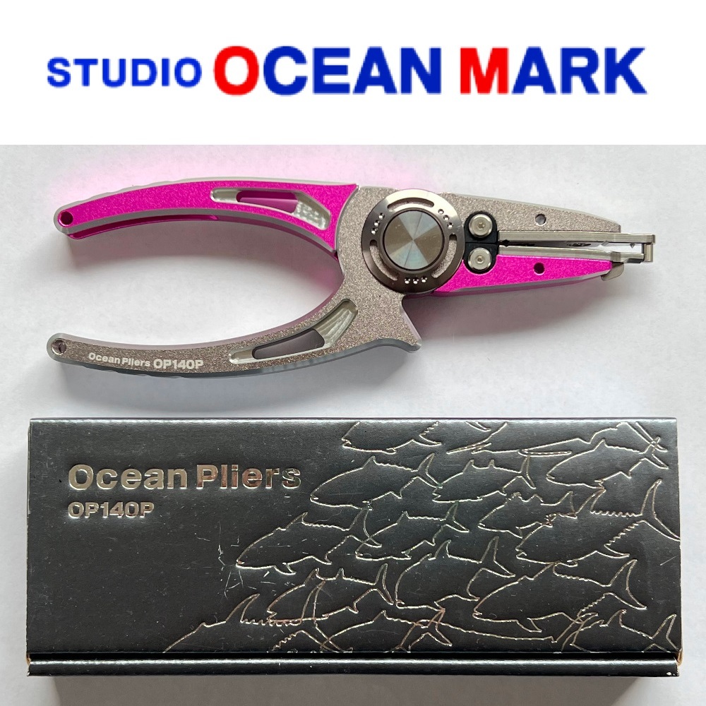 スタジオオーシャンマーク OceanPliers OP140P ダークシルバー/ピンク