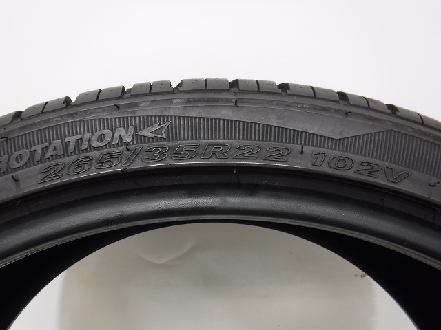 265-35R22 残溝約7～8mm ネクセン ROADIAN HP 2016年製 中古タイヤ【2本セット】送料無料(AM22-6255）_画像5