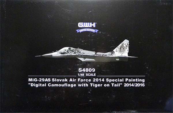●蔵出し！ 実質30% OFF グレートウォールホビー　S4809　1/48 MiG-29AS スロバキア空軍 デジタル迷彩_画像1