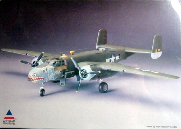 ●蔵出し！ アキュレイトミニチュア 3431　1/48 B-25C/D ミッチェル_画像2