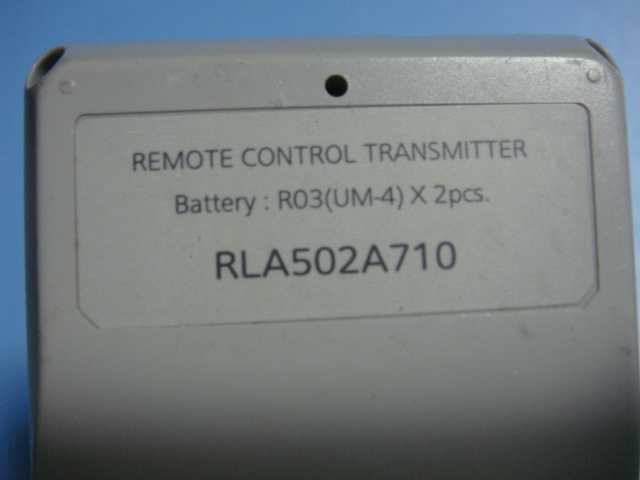 RLA502A710 三菱 MITSUBISHI エアコン用リモコン 送料無料 スピード発送 即決 動作確認済 不良品返金保証 純正 C2995_画像5