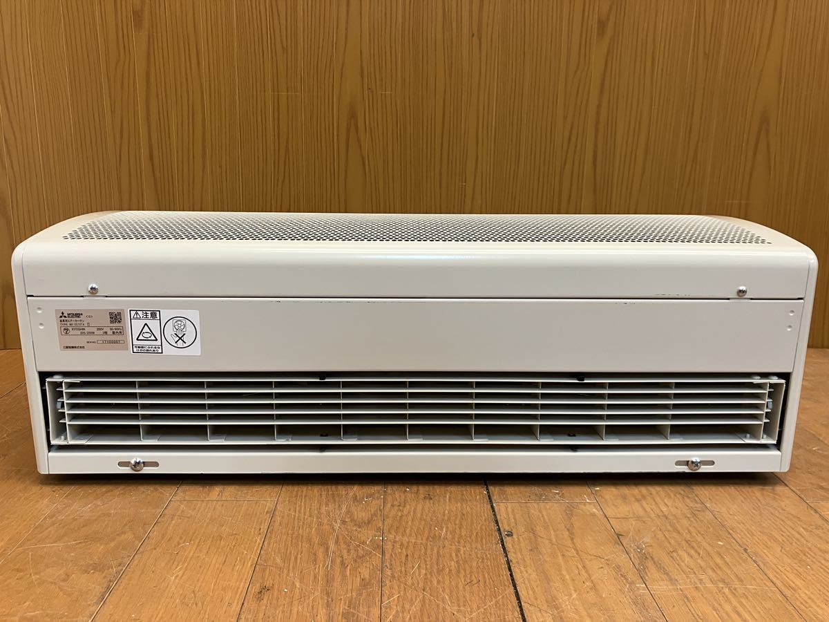 ★動作品★2017年製★三菱電機★産業用エアーカーテン★3相200V 50/60Hz★屋内用★産業用送風機★本体★倉庫★工場★MK-3575TA★SR(M526)_画像2