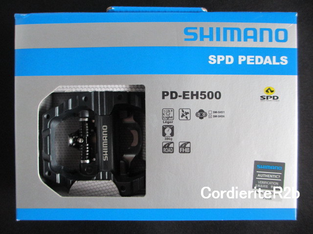 最安価格 クリート SPD&片面フラット PD-EH500 SHIMANO SPDペダル SM