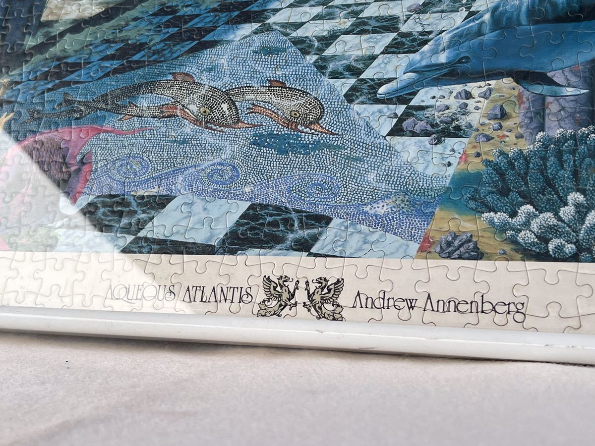 ◆ アネンバーグ　2000ピース　ジグソーパズル 完成品　アンドリュー アネンバーグ Aqueous Atlantis ◆B-115_画像7